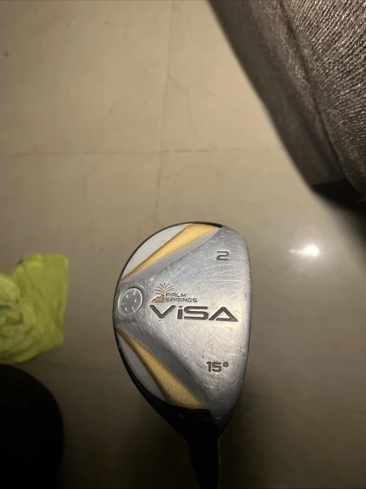 Palm Springs Visa 2 Hybrid 15° Men's RH Stiff Graphite 40.5" Nice Original Grip - Image 2 of 4