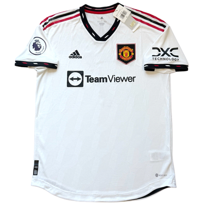 Adidas Manchester United 2022 Jersey Size L White Black Red H13898