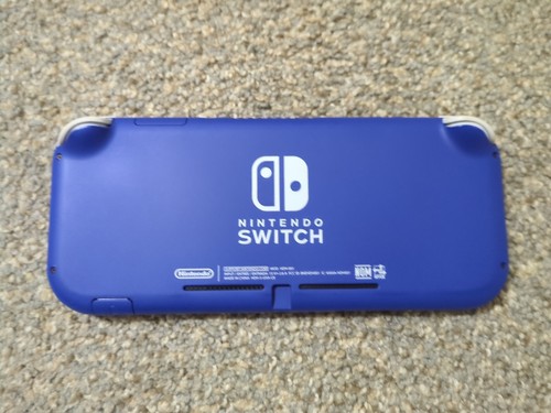 Nintendo Switch Lite Blue With Legend Of Zelda Carrying Case And Sonic Frontiers - Picture 2 of 16