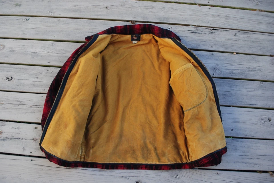 VINTAGE WOOLRICH #545 WOOL HUNTING JACKET SIZE 40 - Image 2 of 4