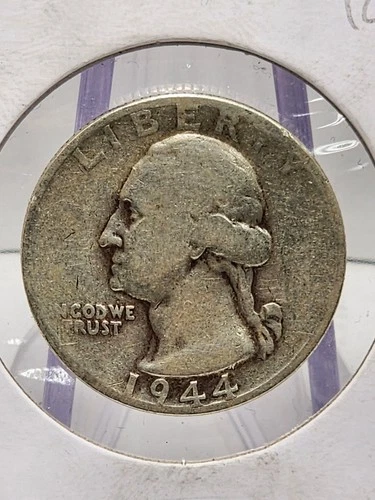 1944-S Washington Quarter Raw fine (Details)