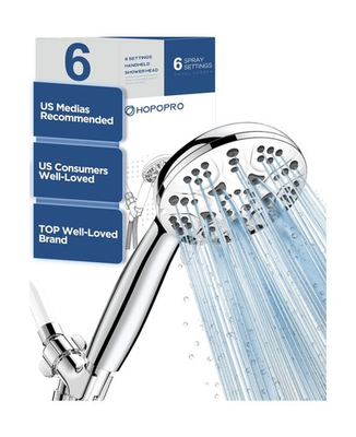 #ad 6 Mode High Pressure Handheld Shower Head Set Consumer Reports Recommended H... $34.31