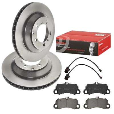 BREMBO Bremsscheiben 350mm Beläge Wako Vorne für PORSCHE CAYENNE 9YA 9YB 3.0 AWD