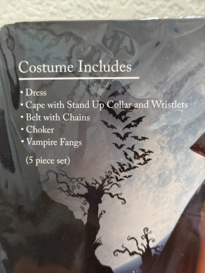 Disfraz de vampiro Dreamgirl “Ivanna Nibble” - Talla grande Foto 4 de 4