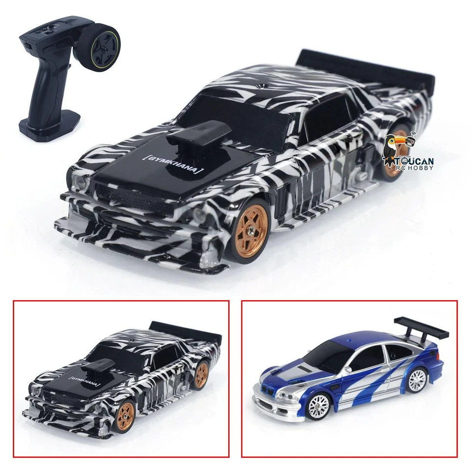 US STOCK 1:43 Scale 4WD RC Mini Drift Racing Car 15KM/H Vehicle Model With GYRO - Image 3 of 4