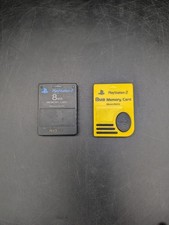 PlayStation 2 Memory Card 8MB x2 Lot