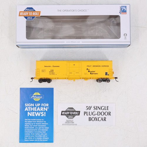 Coche de carga Athearn HO Fruit Growers Express CRR 50' puerta enchufable 94990 ATH71026 | Condition: Used