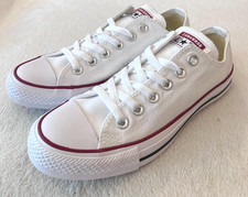 Converse NEW White Sneakers Chuck Taylor All Star M7652 Shoes size Women 7 Men 5