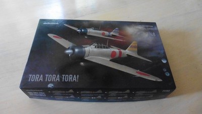 Eduard 1/48 A6M2 Zero Type 21 Limited Ed. Tora Tora Tora Dual Combo #11155 BONUS
