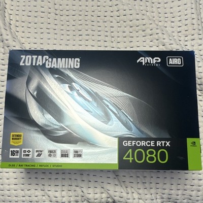 ZOTAC GAMING GeForce RTX 4080 AMP Extreme AIRO 16GB DLSS Ray Tracing Dual BIOS