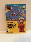 Super Mario Maker - Nintendo Wii U - w/ Idea Book and Box - CIB Complete Tested