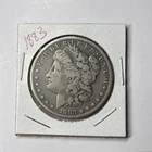 1883 $1 Morgan Silver Dollar No mint mark meaning likely minted in Philadelphia