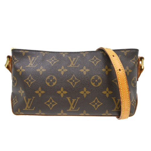 Louis Vuitton Trotteur Monogram Canvas Brown Clutche & Pouche Bag
