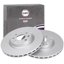 2x A.B.S. BREMSSCHEIBEN 284mm VORNE passend für FIAT 500 GRANDE PUNTO OPEL ADAM