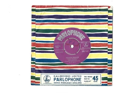 BEATLES - OB-LA-DI  OB- LA DA  VERY RARE GREEK 45 PLAYS BRILLIANT M - CONDITION