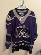 CCM Los Angeles LA Kings 1999-2001 Alt Third Purple Crown Jersey Size XL RARE