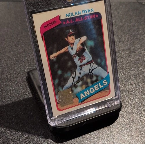 Topps 1980 Nolan Ryan A.L. All-Star #580 Los Angeles Angels MLB Baseball Card