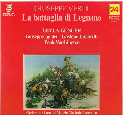 Siehe: La Bataglia Di Legnano / Gui, Gencer, Taddei, Florenz 10.5. 1959 - LP