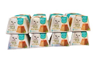 Purina Fancy Feast Gems Wet Cat Food Tuna Flavor Adult - 2ct - 2oz - Lot of 8