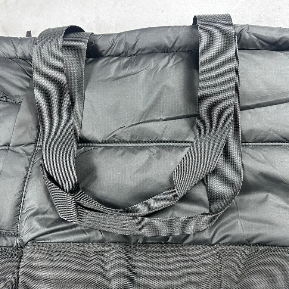 Bolso de hombro The North Face Nuptse Puffer negro nuevo con defecto leer Foto 3 de 4