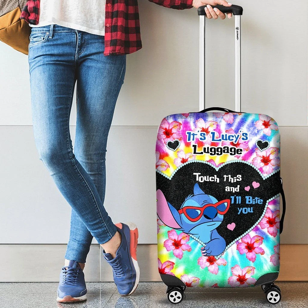 Personalized Disney Lilo & Stitch Luggage Cover