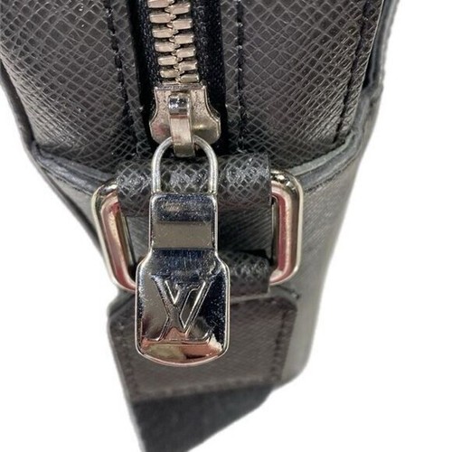 Louis Vuitton Taiga Messenger Bag Anton Ardoise Leder Quiet Luxus Crossbody - Bild 9 von 15