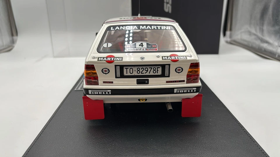 TOPTMR1263C Top Marques Lancia Delta HF 4WD No.4 Winner Lombard RAC 1987 1 - Immagine 4 di 4