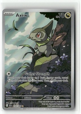 Axew 145/086 Illustration Rare Holo Black Bolt Pokemon TCG NM | eBay