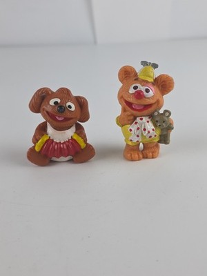 Vintage Disney Junior Muppet Babys Figurenset, Tortenaufleger, Sammlerstücke