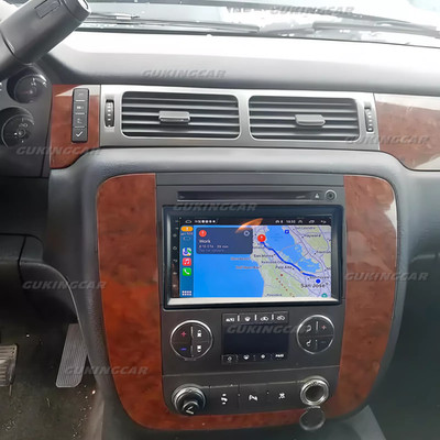 4+64G CarPlay For Chevrolet Tahoe 2007-2014 Car Stereo Radio Android 13 GPS Navi