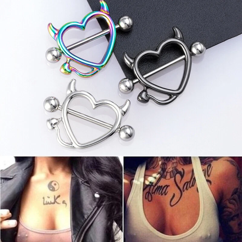 Heart nipple shop bars