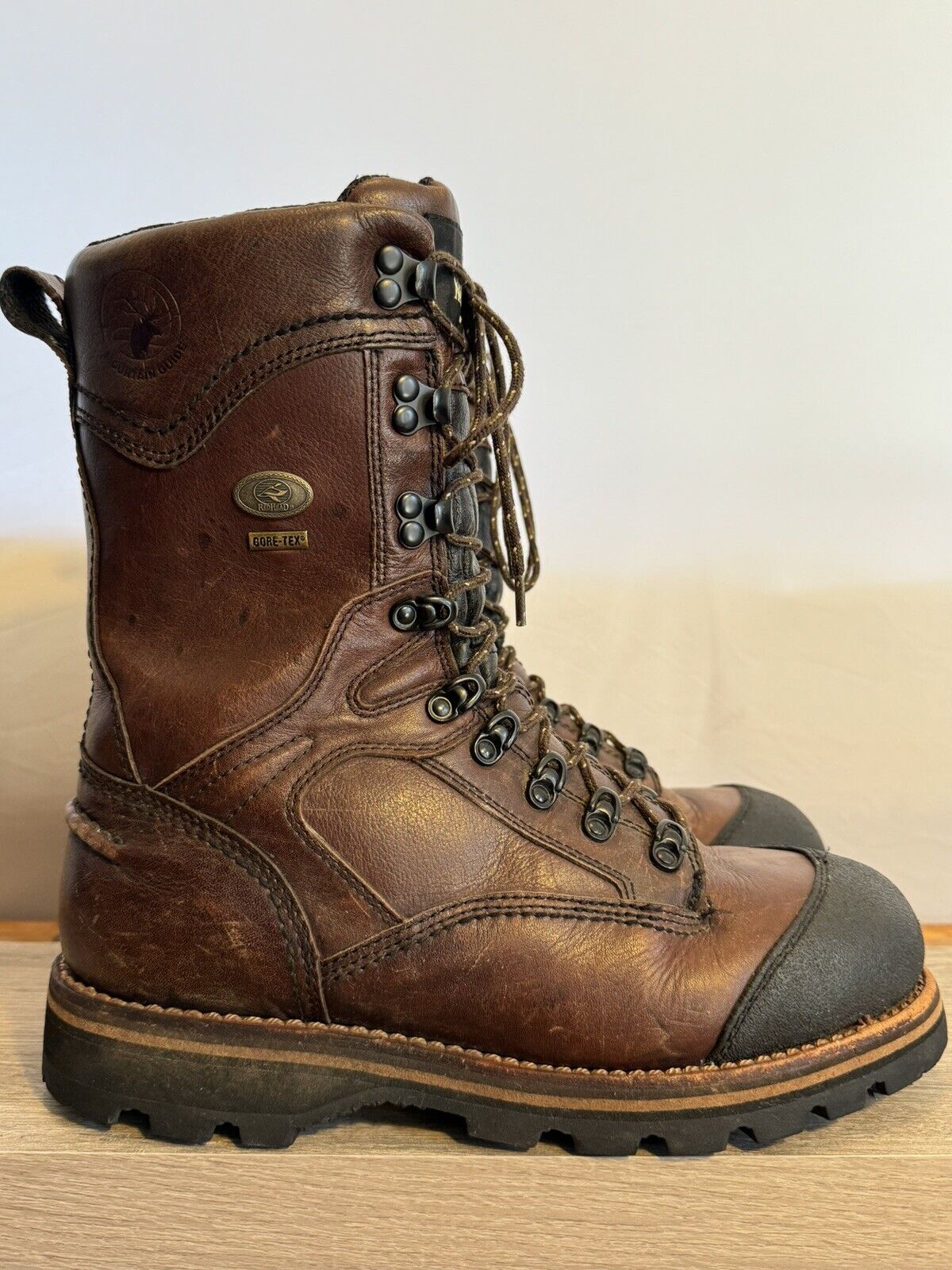 Redhead Boots Men's Size 8.5  Mountain Guide 8” L… - image 2
