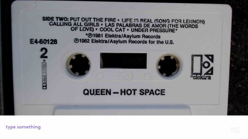 QUEEN Hot Space Cassette 1982 Electra Under Pressure E4-60128