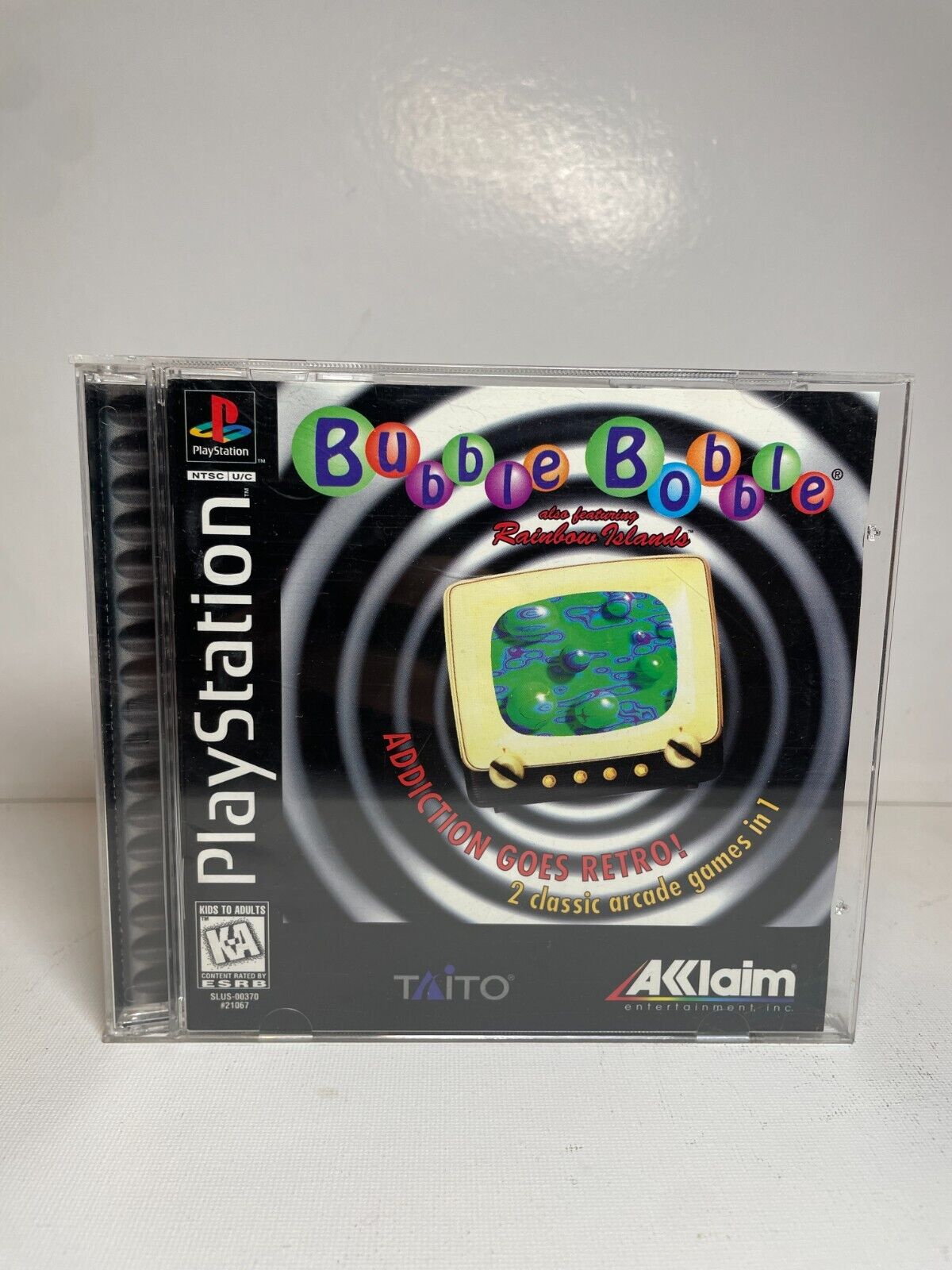 Jogo Bubble Bobble Ps1