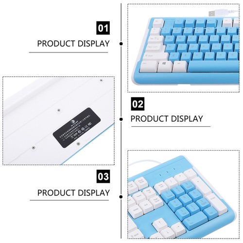 Schwerere Spieltastatur Mechanische Kabelgebundene Gaming -Tastaturen - Bild 4 von 12