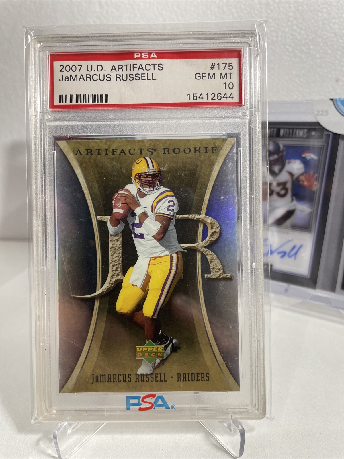 JaMarcus Russell Upper Deck Artifacts #175 Base