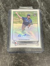 2023 Topps Chrome RC Auto Refractor AC-BF – Bowden Francis (Toronto Blue Jays)