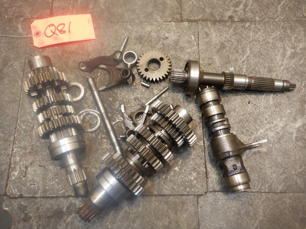 1985 KAWASAKI NINJA ZX600 TRANSMISSION GEAR FORK SET Q81 | eBay
