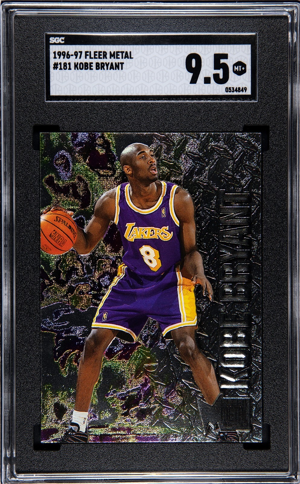 1996-97 Fleer Metal - #181 Kobe Bryant (RC) SGC 9.5 (RB) | eBay