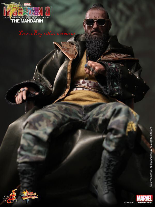 Perfect Hot Toys 1/6 Mms211 Iron Man 3: The Mandarin In Stock New
