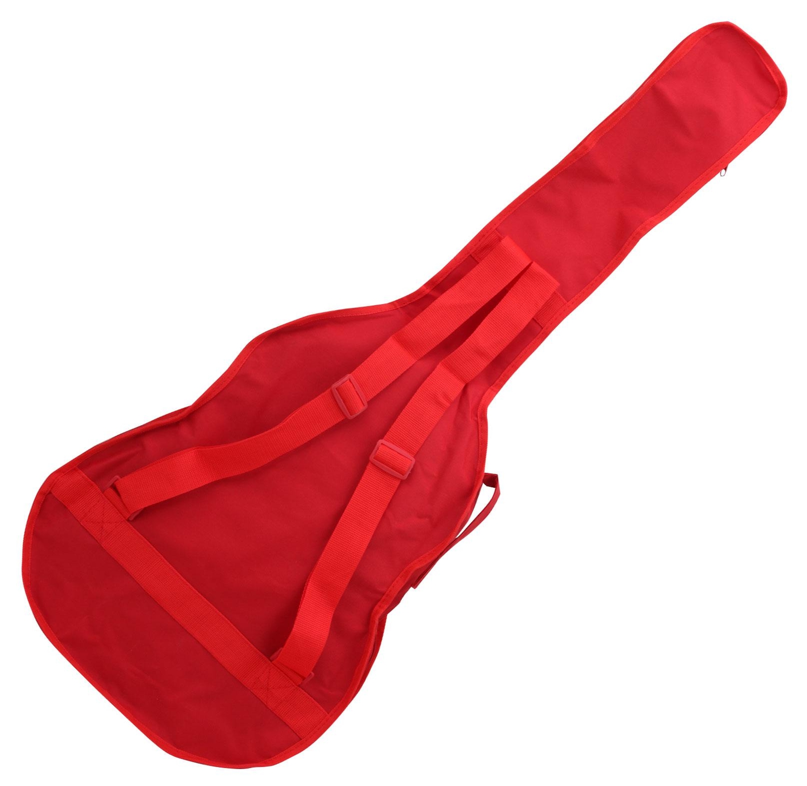 Borsa per chitarra 4/4 chitarra da concerto gig bag rossa zaino tracolla borsa maniglia