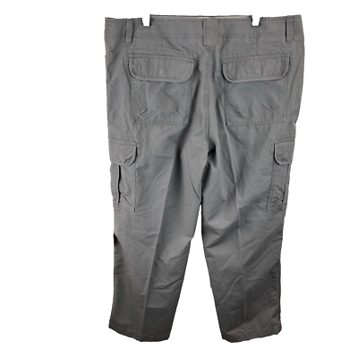 Men's Bean Allagash Cargo Pants Natural Fit Gray Size 40x29