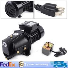 1HP 17.5GPM 110V Shallow Well  Cast Iron Heavy Duty Pump Water Jet Pump