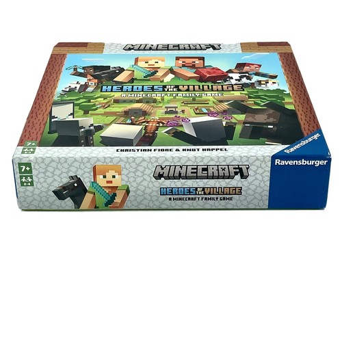 Juego de mesa familiar Minecraft Heroes of the Village de Ravensburger - Caja abierta - Imagen 5 de 6