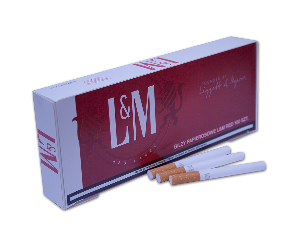 how much are l and m cigarettes LM Red Empty Cigarette Filter Tubes L&M King Size 5 Boxes of 100 (500ct.)