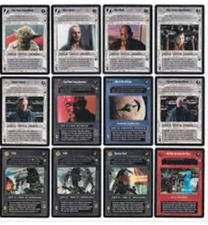 Star Wars CCG Coruscant Dark Side RARE Singles | SWCCG DS NM/Mint