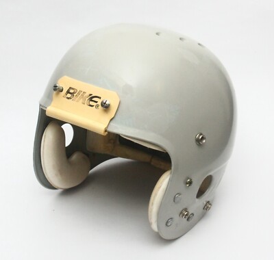 Game Used 1990s BIKE Football Helmet - Medium - Grey | eBay