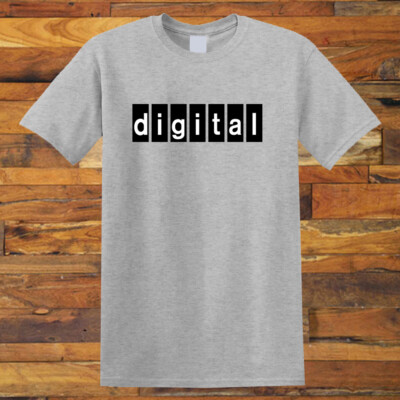 Digital Equipment Corporation Men's Grey S-5XL