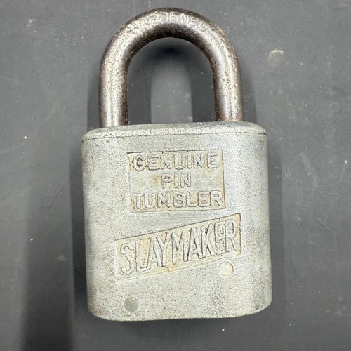 LOTE DE 7 CANDADOS CERRADURAS VINTAGE OMECO SLAYMAKER BELKNAP YALE SIN LLAVES - Imagen 10 de 16
