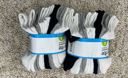 Stride Rite Boys Cotton No Show Multi color Socks 16 Pair SMALL 7-10 - Picture 9 of 23